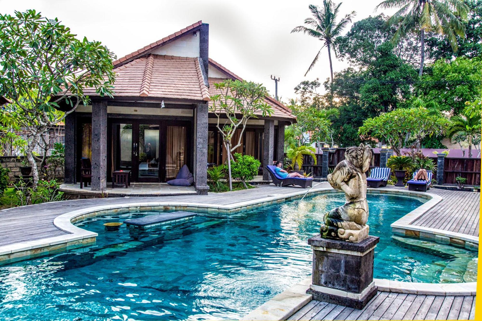 Pondok Baruna Frangipani Lembongan Buitenkant foto